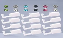 Sterile Einweg-Ohrpiercing-Einheit für Knorpel, Tragus, Helix-Pistole, ohne Schmerzen, Piercer-Werkzeug, Maschinen-Set, Ohrstecker, wählen Sie Design 30 Stück 6646312