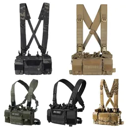 OneTigris Vests MOLLE Chest X Military Harness JPC Hunting Airsoft Magazine Case Tactical Plate Vest Equipment 24315