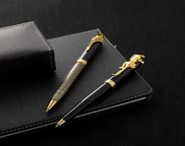 Luxury Metal Cheetah Eagle Ballpoint Pennor For Business Eenvoudige Examen Highend Gifts Mass Writing Office Stationery9281407