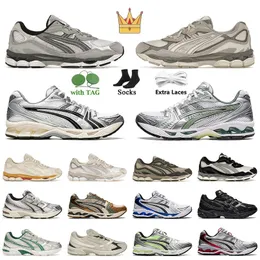 aaa+ Quality gel kayano 14 Low running shoes mens trainers sports White Midnight Clay Canyon gel nyc women men gel 1130 Cream Black Metallic Plum sneakers dhgates