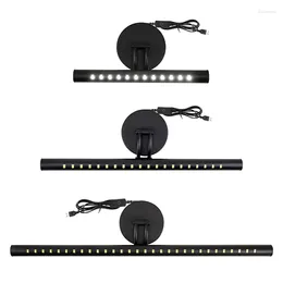 Promozione lampada da parete!Lampade per interni a LED Luci per la casa Camera da letto Comodino Specchio Frontale Sconce regolabile DC5V1A