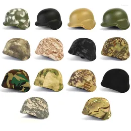 Caschi da moto Casco M88 Gioco tattico Ventilatore militare da esterno CS Dotato di caschetto da gioco in plastica per equitazione