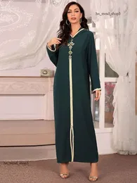 Roupas étnicas Ramadan Eid Abaya Dubai Turquia Muçulmano Hijab Vestido Longo Roupas Islâmicas Vestidos Africanos para Mulheres Robe Musulmane Djellaba Femme 618