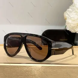 Luxury Tom Sunglasses Men Designer Sunglasses Acetate Chunky Frame 1044 Tf Sunglasses Glasses Fashion Ford for Women Black Sport Styles Tom Fors Sunglasses 896