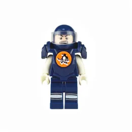 Minifig Doll Building Toys Minifig لعبة صغيرة الجسيمات تجميع فانتوم نينجا دجاج الأكل على نمط الشرطة زوجين عشوائي عشرة D DH2KR