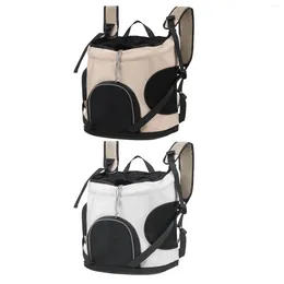 Cat Carriers Carrier Backpack Adjustable Shoulder Strap Pet Supplies Travel Bag For