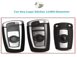 20st Remote Key Sticker Smart Key Logo Emblem Metal Silicon Stickers Car Key Logo för 3 57 x3 x4 x5 x64342870