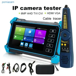 IPC1800 IPC5200 IPC1900C IPC1910C-ACT CCTV-TESTER-MONITOR IPCカメラテスターPOE 8MP AHD TVI CVI SDIケーブルトレーサーRJ45ケーブルTDRテスト迅速なONVIF CCTVテスターツール