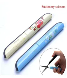 Student Children Safety Portable Folding Type Scrapbooking Scissors Office Cutting Supplies Chinese Style Flower For Kids Gift Jrs3681664