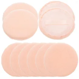 Makeup Sponges 10 PCS Honey Powder Puff Facial Pad Pure Cotton Lady Tools Girls Female