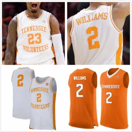 Anpassad Tennessee Volunteers Basketball Jerseys 4 Tyreke Key 33 Uros Plavsic 0 Jonas Aidoo 15 Jahmai Mashack 11 Tobe Awaka för män Women Youth Jersey 2 Williams