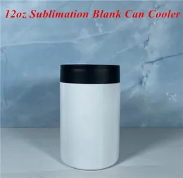 12 oz süblimasyon Soğutucu Boşluklar İzolatör Paslanmaz Çelik Süblimasyon Tumbler Kesintisiz Bira Tutucu Vakum Yalıtımlı Şişe 1361173