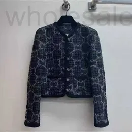 女性用ジャケットのデザイナーゲーディング秋/冬のGG刺繍された短いツイードジャケットファッションと高品質、han li qiハードウェアメタルノットw73r