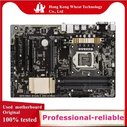 Intel Z97 Z97-P Motherboard Verwendetes Original LGA 1150 LGA1150 DDR3 32GB USB2.0 USB3.0 SATA3 Desktop Mainboard 240307