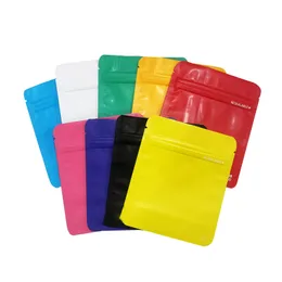 Anpassning 3.5G Ziplock Mylar Bags Lukt Proof Packs 420 Packaging OEM Custom Mylar Bag Colorful Plastic Case Stand Up Form