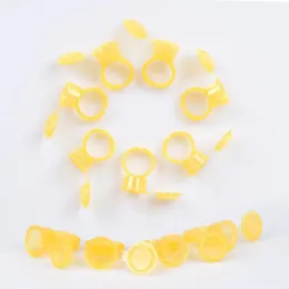 3 Sizes Disposable 50pcs Silicone Ring for Eyebrow Permanent Makeup Ink Holder Tattoo Accessory Supply