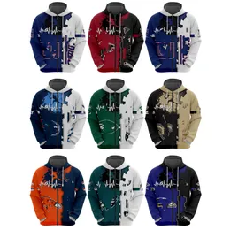 Erkek Hoodies Sweatshirts Erkek Hoodies Sweatshirt Moda Ayılar Hoodie Turuncu Beyaz Siyah Dikiş Zarif Mektup Damlası Delim Oteti