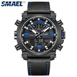 Other Watches Mens Luxury Quartz Bracelet 30M Waterproof Glow Hand Mens Watch SL-6012 Quartz Bracelet Digital Display Time Y240316