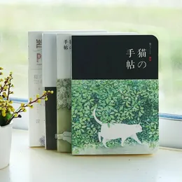 Kreatywne japońskie książki ręczne puste papierowe notatnik Student Pigoniźnia Przypomnienie kota Notatnik Korea Korea Korea