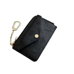 Designer Wallets Recto Verso Fashion Purses High-quality Emed Flower Letter Mens Womens Credit Card Holders Ladies Short Money Clutch Bag with Box PU