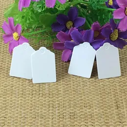 Party-Dekoration, 100 Stück/Lot, 3 x 2 cm, 300 g/m², für Deko-Papierkarten, DIY, Jakobsmuschelform, Kraft-Geschenkanhänger, blanko, zum Aufhängen