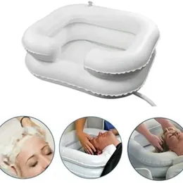 Inflatable Portable Shampoo Basin Hair Washing Basin for Bedridden Disabled Injured Hair Wash Tubat Home Sink Hair Care