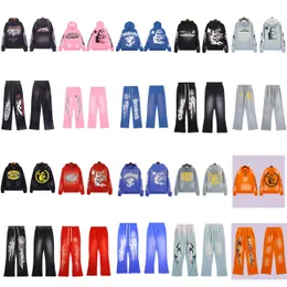 Hellstar Mens Hoodie Mektubu Baskılı Uzun Kollu Kazak Moda Marka Kropu Kadın Yuvarlak Boyun Üstler Sonbahar Gündelik Cehennem Yıldız Sweatshirt