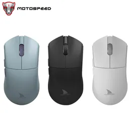 MOTOSPEED Darmoshark M3Pro 4KHz TIR TIR Wireless Gaming Esports Mouse 26KDPI Nordic N52840 PAM3395 TTC Przełącznik komputerowy Myszy 240309