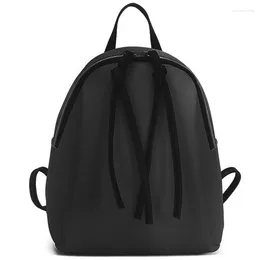 학교 가방 긴 수염 지퍼 어깨 작은 배낭 패션 캐주얼 가방