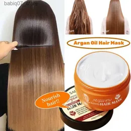 Shampoo Conditioner Replenish moisturizing Argan oil facial mask Deep conditioning repair dry split end permanent damage hair care facial mask Q240316