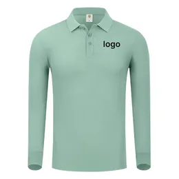 Обычная рубашка поло с длинным рукавом для мужчин и женщин, однотонные футболки с лацканами на 3 пуговицы, осень-зима, поло для гольфа, обычные мужские топы, одежда на заказ 240328