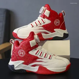 Basketball Shoes Children's Sneakers For Boys High Top Casual Sports Non-slip Fashion Kids Child Training