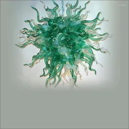 Chandeliers El Big French Vintage Chandelier Top Design Colored Hand Blown Murano Glass Lamps