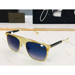 Tf Sunglasses Tom Sunglasses Men Desinger Sunglasses for Woman Golden Protection Frame Lens with Sign Tom Fors Sunglasses 0913 Trendy Glasses for Sunglasses 876