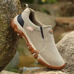 Fitness Shoes Men's Sneakers Slip Resistant Hiking Outdoor Boots Trail Zapatos De Hombre Plus Size 39-47