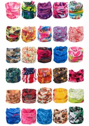 Bandanas lenços multifuncionais ao ar livre ciclismo máscaras cachecol turbante mágico protetor solar faixa de cabelo boné de equitação multi estilos z06789847245