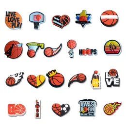 Charms 22Pcs Basketball Shoe For Cro C Sports Accessories Pack Boys And Girls Party Favor Gift Drop Delivery Ot9Ta