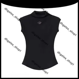 Disel Top Designer Shirt Deisel Shirt Bb Top Women Pure Sweet Spicy Girl Sexy Short Top Women's Summer Sense Small Show Chest Hollow Rose Desel Shirt Top Letter D 159