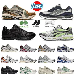 جل كايانو 14 رجال النساء الجري أحذية الهلام NYC الجرافيت أويستر رمادي GT 2160 Cream Solar Power Power Pure Silver 1090 White Orange Mens Sneakers Sports 36-45