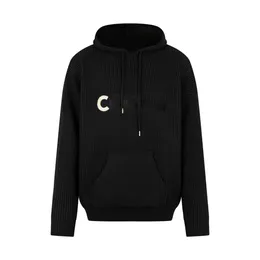 Löst herr designer tröjor designer hoodie hoodies varm berber fleece vinter långa ärmar bomullsrock huvtröja män kläds svart 10