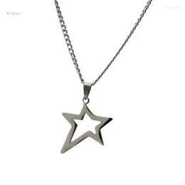 Chains Female Trend Niche Net Red Ins Collarbone Chain Five-pointed Star Necklace Student Simple Temperament Cold Wind