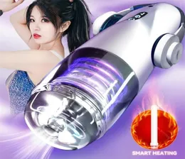 Sex Toy Massager Automatisk rotation Artificial Cunt Cup Real Vagina Blowjob Masturbation Y Toys for Men Pocket Adult varor Maskin2578173