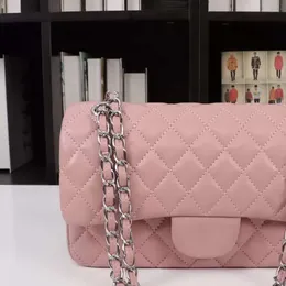 5A Klasik Tema Çanta Lüks Tasarımcı Torbası Üst Malzeme Bir Omuz Crossbody Çanta Altın Zincir Gümüş Zincir Yüksek Bel Stripe Bag Paty Hediye