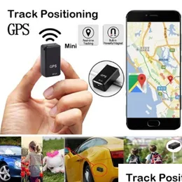Anti-Lost Alarm Gf07 Tragbarer magnetischer Mini-Tracker GSM GPS Echtzeit-Tracking Fahrzeug Auto Person Pet Locator Gerät Satellitenposition Dhf9K