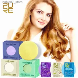 مكيف الشامبو PURC Spice Hair Comply Care Care Care Moisturizing Solid Soap Bar Complementer Repair Treatment Natural Shampoo Products Q240316