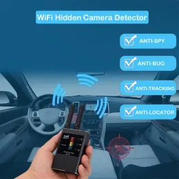 Dedektör G738 Mesleği Anti Casus Kablosuz RF Sinyal Dedektörü Hatası GSM GPS Tracker Kamera Gizli Cihaz Profesyonel Sinyal Bulucu
