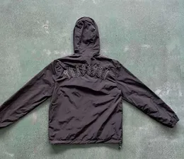 Men Trapstar Jacket Sportswear Irongate t Windbreaker-black Embroidered Letters Womens Zipper Sun Protection41