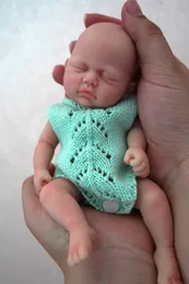 7 Micro Preemie Full Silicone Baby Doll Sweet Dreams Bellaand Jose Lifelike Mini Reborn Doll 놀라움 어린이 240304