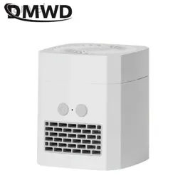 Fans Cool Electric and Warm Dual Purpose Desktop Fan 3 Gears Justerbar Mute Air Warmer Cooler Wind Blower Mini Heat Kyl Ventilator 220 LDD240316