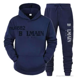 För Ballman Balmin Balmani Pure Clothing Mens Tracksuits Tracksuit Designer Hoodie Suit Cotton Fashion Trousers Sweatshirt Sportwear Samma Balmanly Lov Y9rh